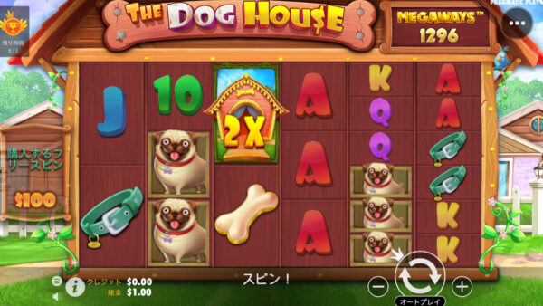 The Dog House Megaways テッドベット